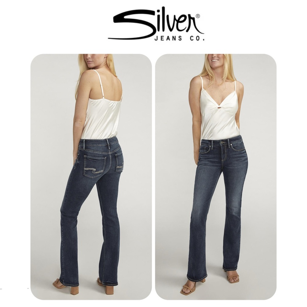 SILVER Jeans Women’s 31 Blue Suki Bootcut LIKE NEW